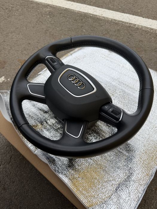 Volan audi Q5,Q3,A4,A6 etc Original,piele