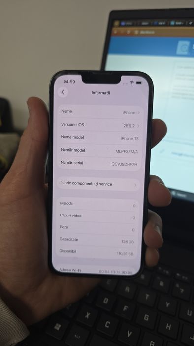 Iphone 13 128GB bleu