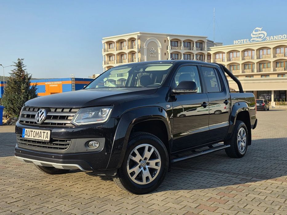 Volkswagen Amarok 2.0 BiTDI, 180 CP, 4x4/Blocabil, Automata, Model 2016, Xenon, Leduri..