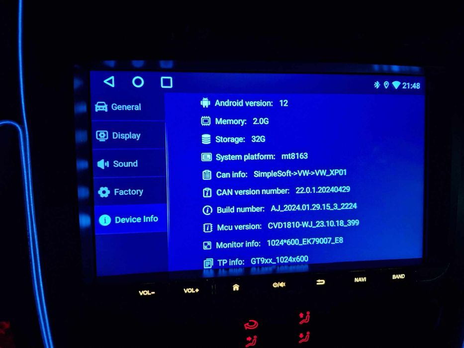Navigatie CarPlay/Android auto