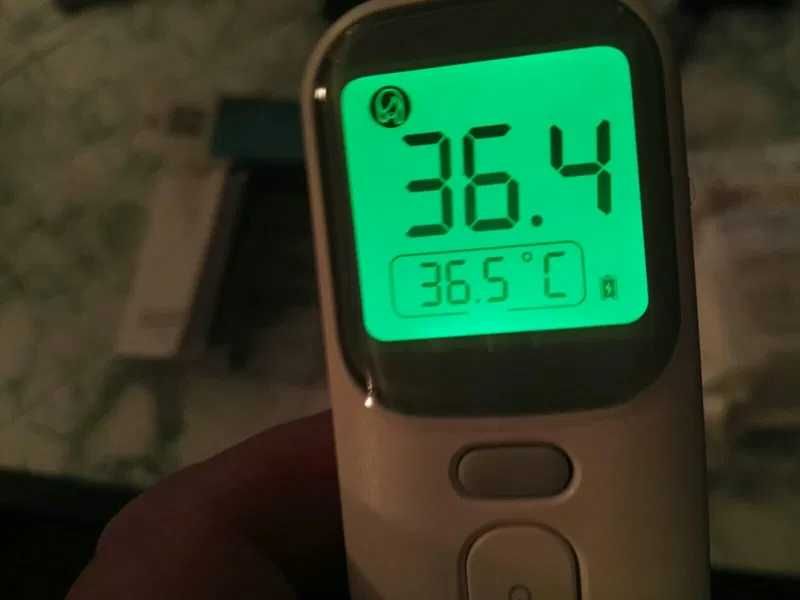 Безконтактен термометър, LCD дисплей, 2 модела, инфраред термометър