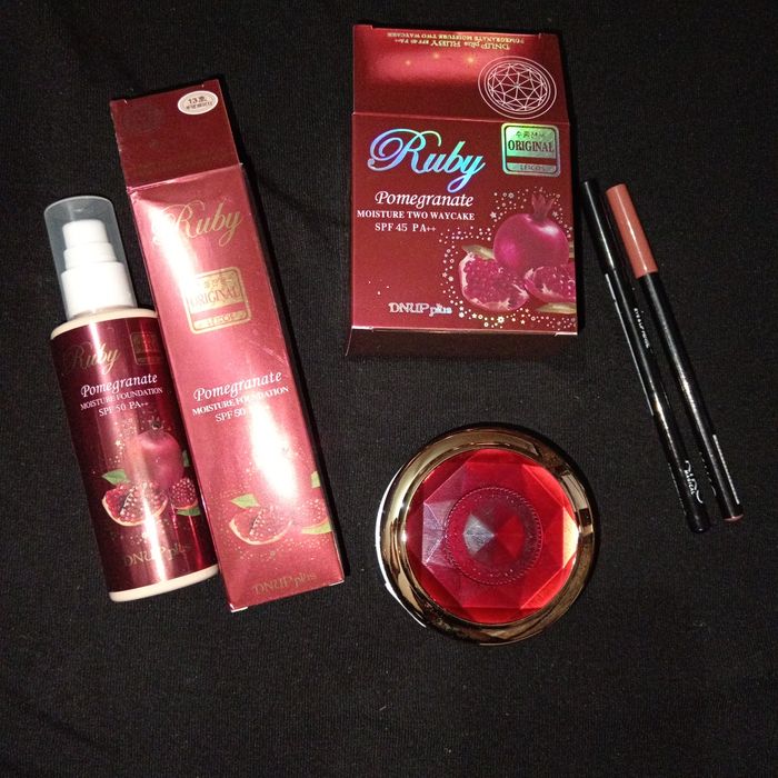 Ruby nabori -yuz, ko‘z, lab uchun kosmetika nabori