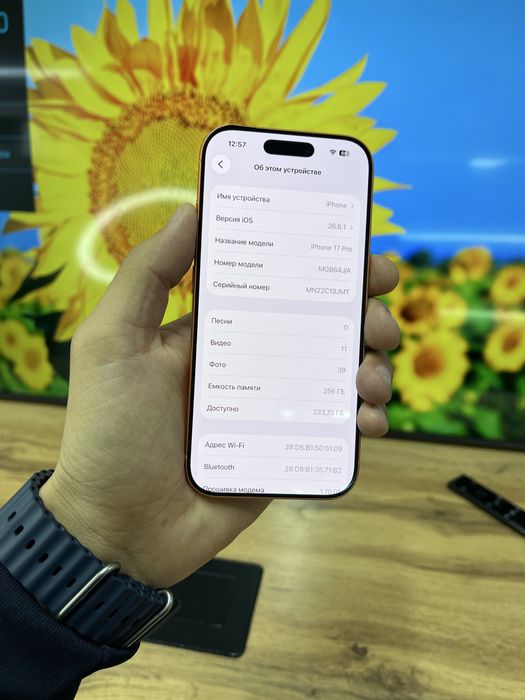 Телефон iPhone 17 Pro