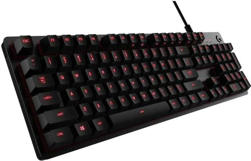 Tastatura Mecanica gaming Logitech G413 Carbon Red switch Romer-G Noua