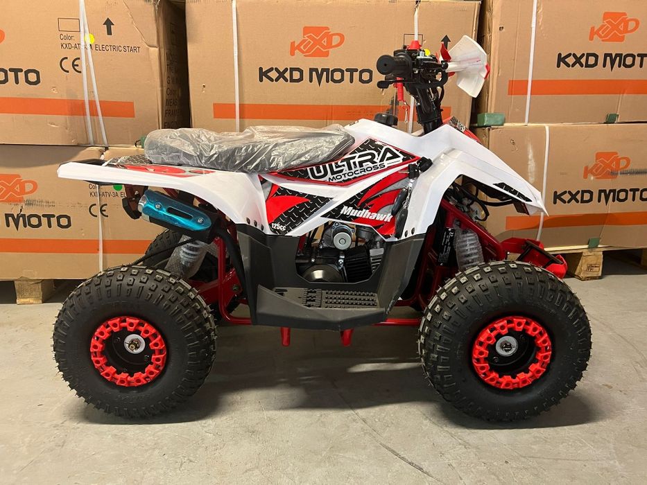 ATV 125cc ultra culoare roșie nu cu livrare și garanție