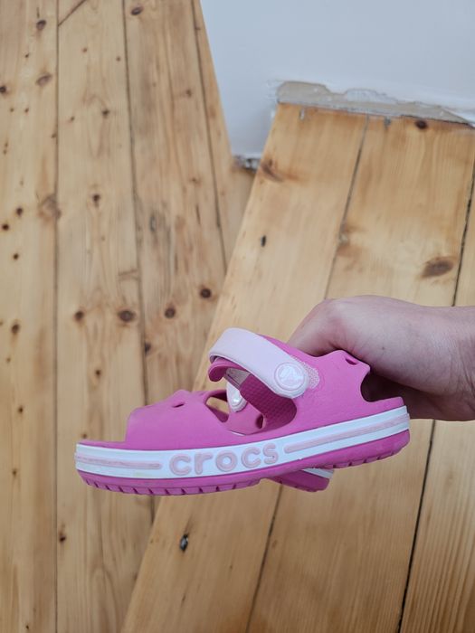 Чехли Crocs розови