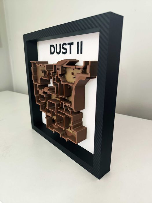 Counter Strike Dust II – Легендарната карта в 3D релеф