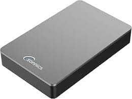 Hard disk extern portabil,SONNICS ,4TB,rosu,gri și albastru,sigilat