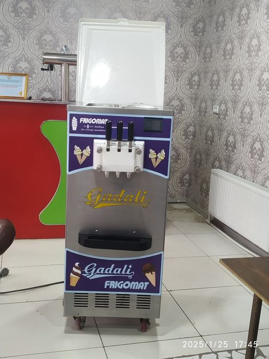 Muzqaymoq aparati kafolati bilan.