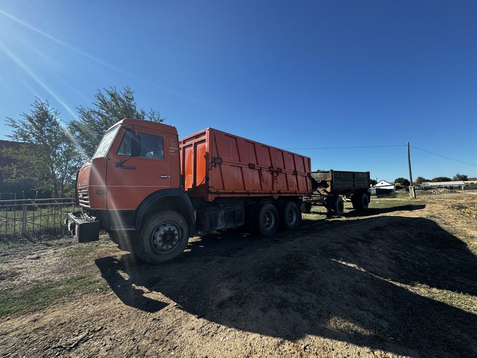 Камаз с прицепом