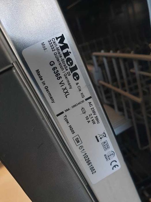 XXL Съдомиялна Miele - Auto Open - 14 Комплекта - Пълно Вграждане 60см