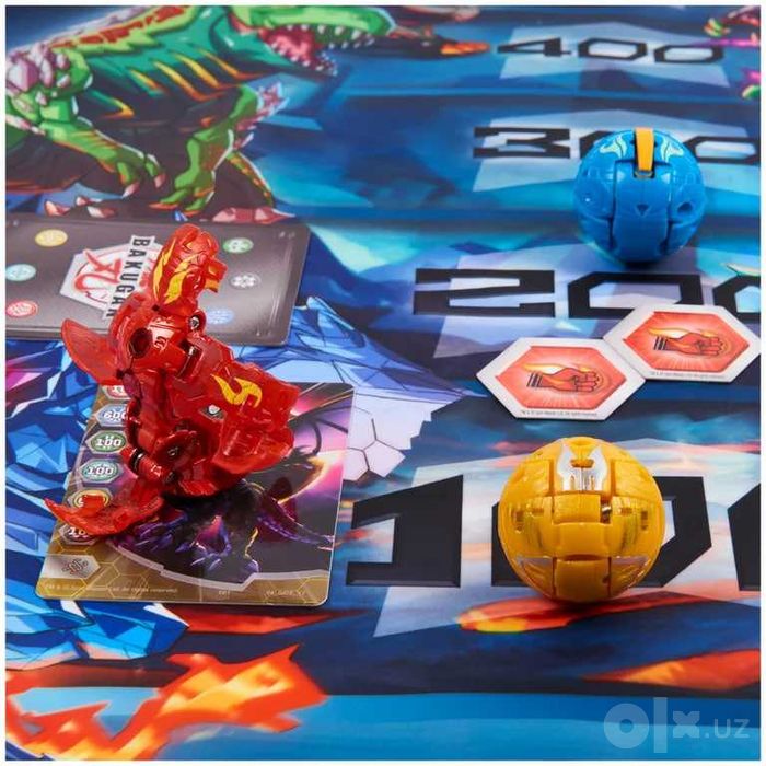 Bakugan Evolutions Platinum Боевой набор Бакуган 4 бойца + арена