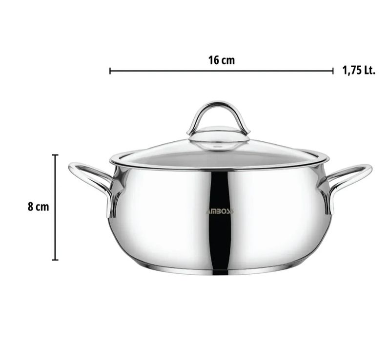 Комплект стоманени тенджери! Неразопаковани!!!