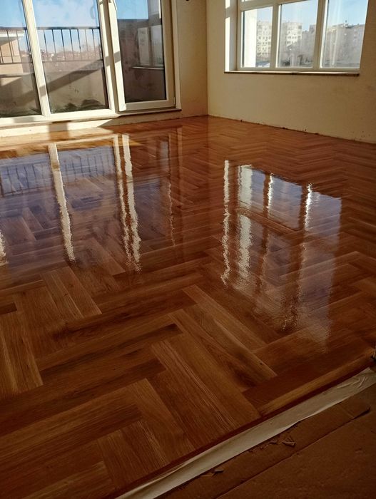 Естествен масивен паркет