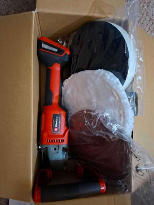 Mașină de șlefuit/polizor fără fir Einhell CE-CP 18/180 Li E-Solo Power X-Change