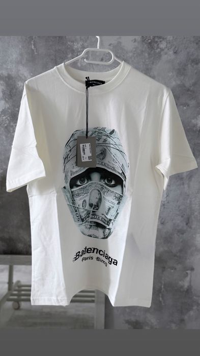 Tricou Balenciaga OFF White Amiri