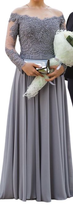 Дълга официална рокля