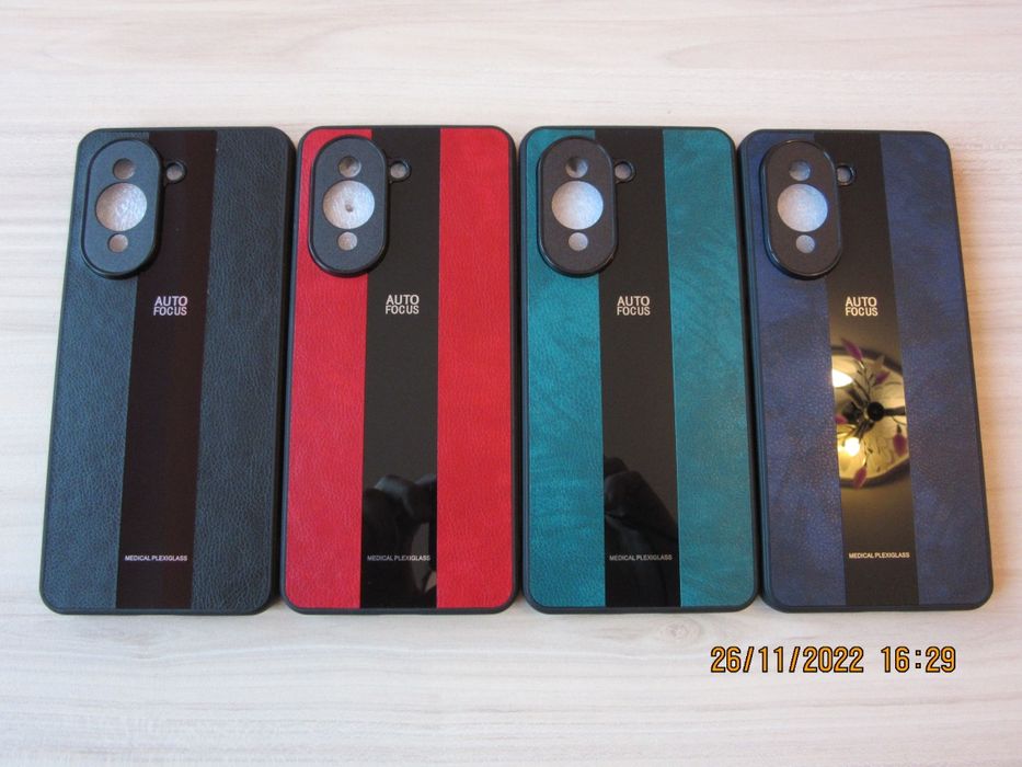 Huawei Nova 11 Pro / Nova 10 / Porsche кожен кейс с пръстен
