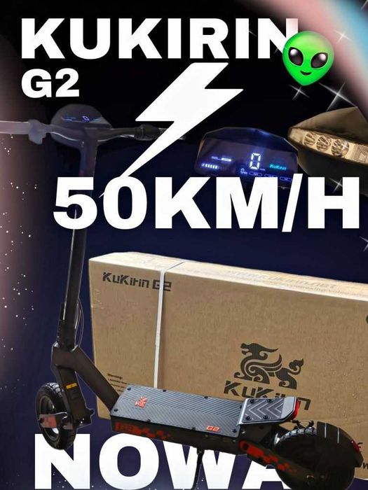 Trotineta electrica KUKIRIN G2 2026 Noua SIGILATA in cutie 52km/h 16A