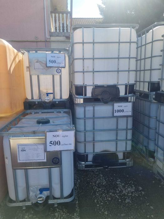 IBC 1000 litri recipiente de la 280 lei Oradea str Matei Corvin nr 38