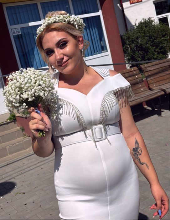 Vand rochie cununie civila