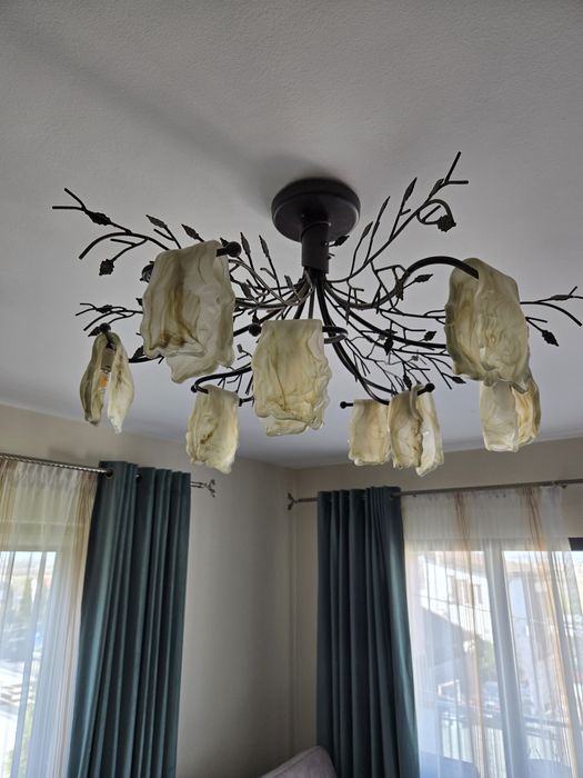 Lustra /aplica / candelabru cu 9 abahururi