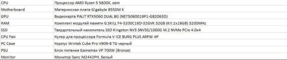 Компютер игровой