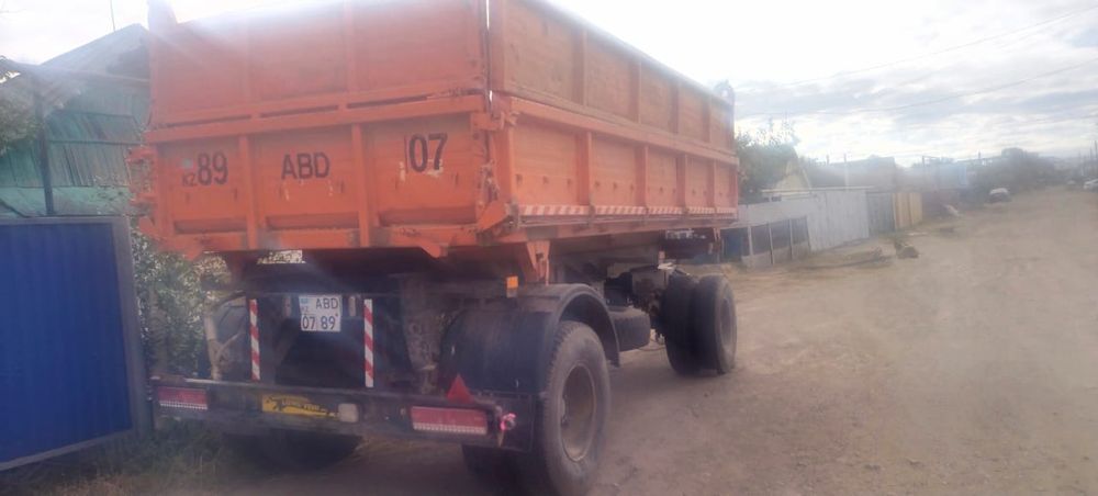 Услуги камаза самосвала с прицепом