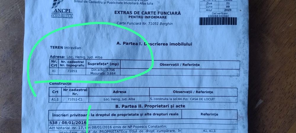 Cabana și Teren Generos în localitatea Hening