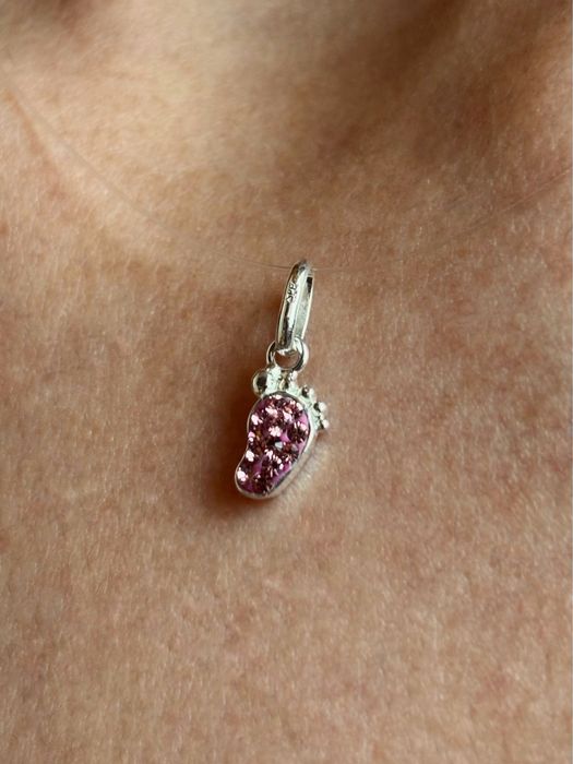 Сребърно колие „It’s a girl”