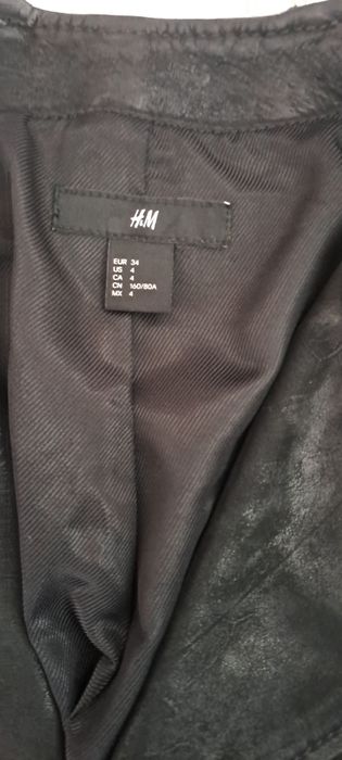 Естествена кожа H&M 34 размер