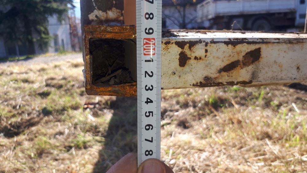 Продавам метална конструкция за каросерия от ИВЕКО