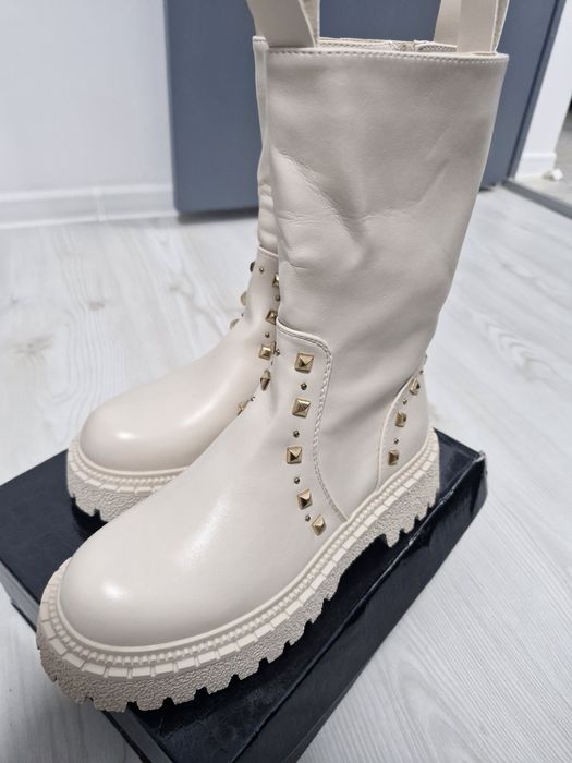 Ghete bej noi marimea 37