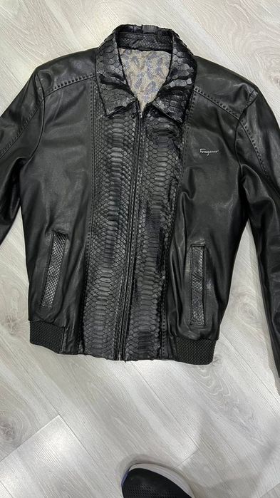 Куртка из натурального кожи ПИТОНА