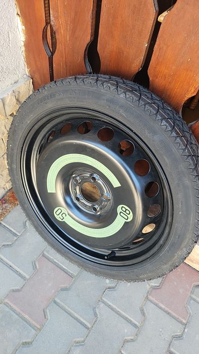 Roată de rezervă slim Audi A4 B8 17" – T125/70 R17