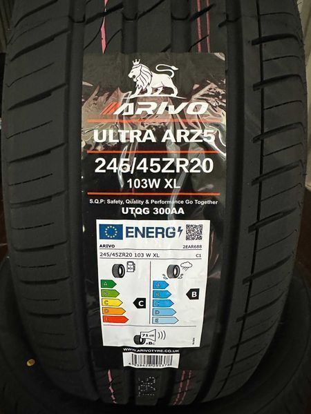 Нови летни гуми ARIVO ULTRA ARZ5 245/45R20 103W XL НОВ DOT