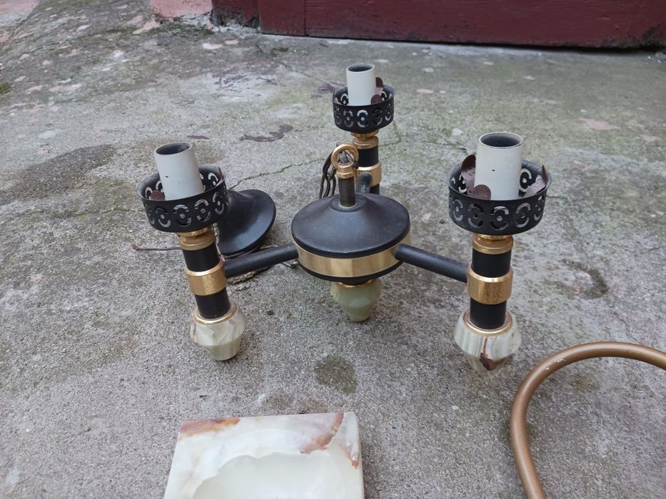 Set pt baie respectiv candelabru,suport prosop ,suport pahare etc