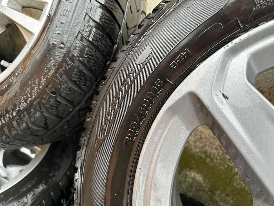 Set jante aliaj R16 ford 5x108 cu anvelope iarna fulda 205/60R16