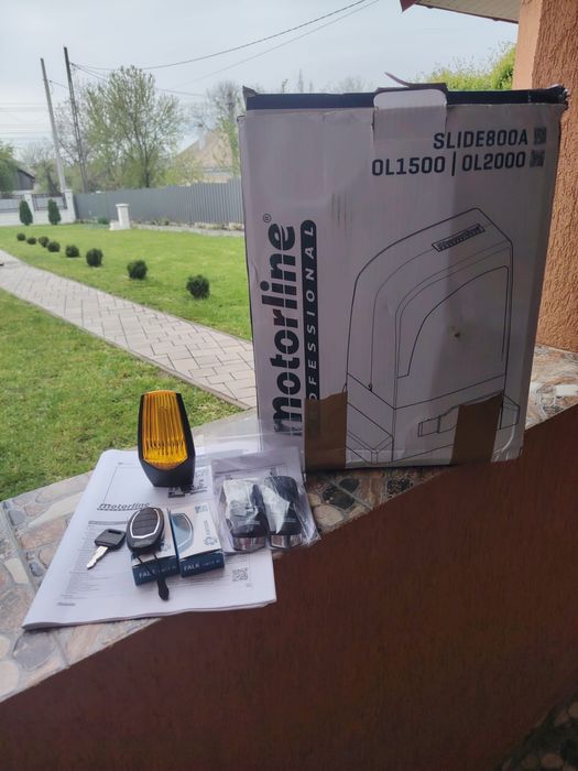 Automatizare Poartă Culisantă Motorline – Pachet Complet