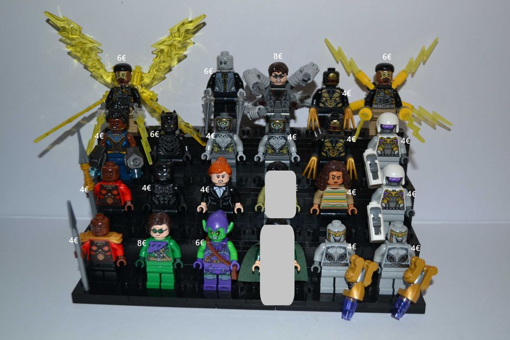 LEGO минифигурки Marvel , DC и др.