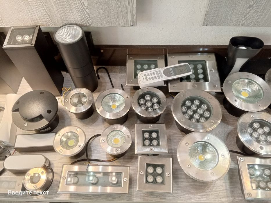 Светильник грунтовой парковочный