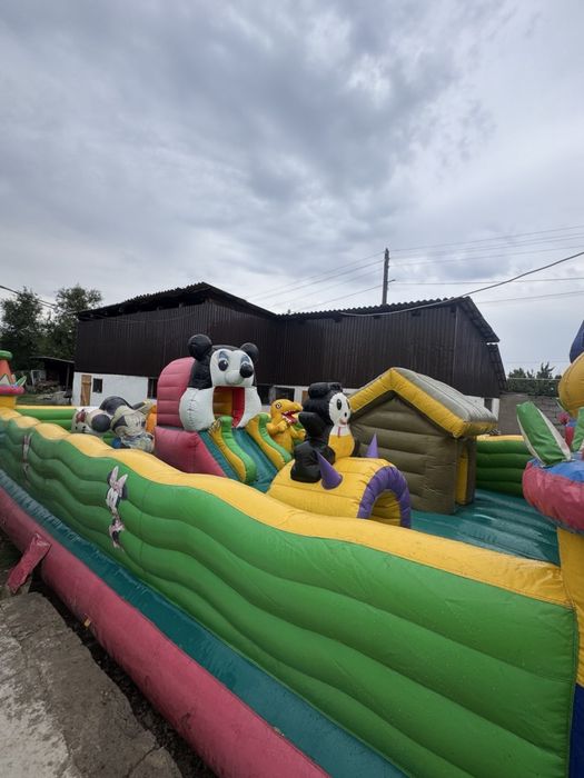 Батут в хорошем состоянии