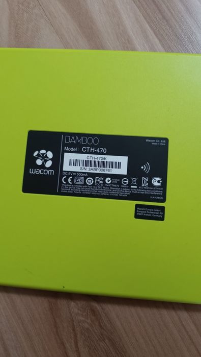 Tabletă grafică wacom bamboo cth-470