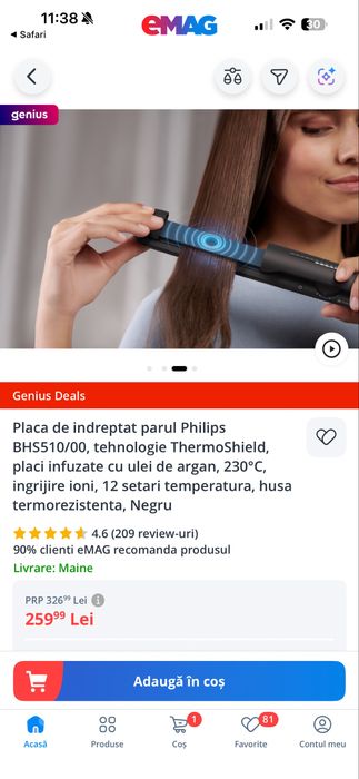 Placa  de  par philips