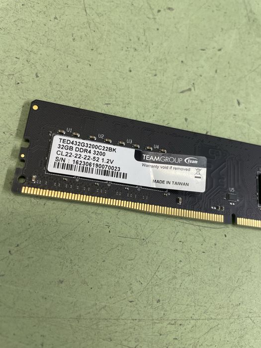 Оперативная память 32GB DDR4 3200