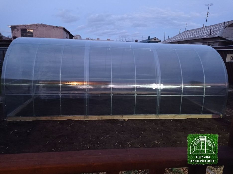 теплица из трубы