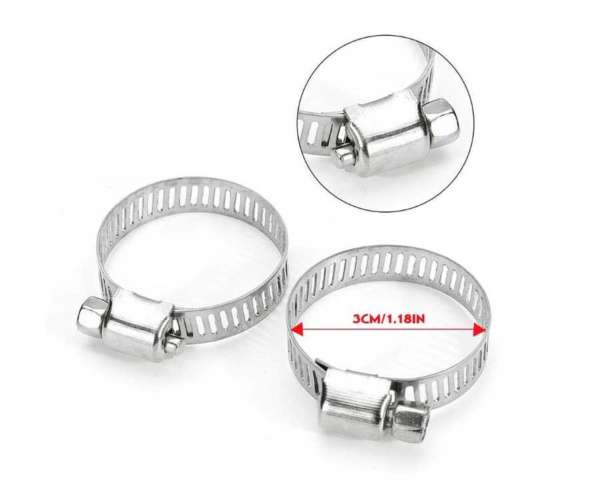 Мека изпускателна тръба за ауспух печка Ø24mm