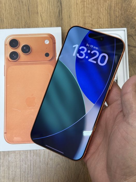  iPhone 17pro max 5G 256gb ЕАС cosmic orange акб 100% в нулёвом сост.