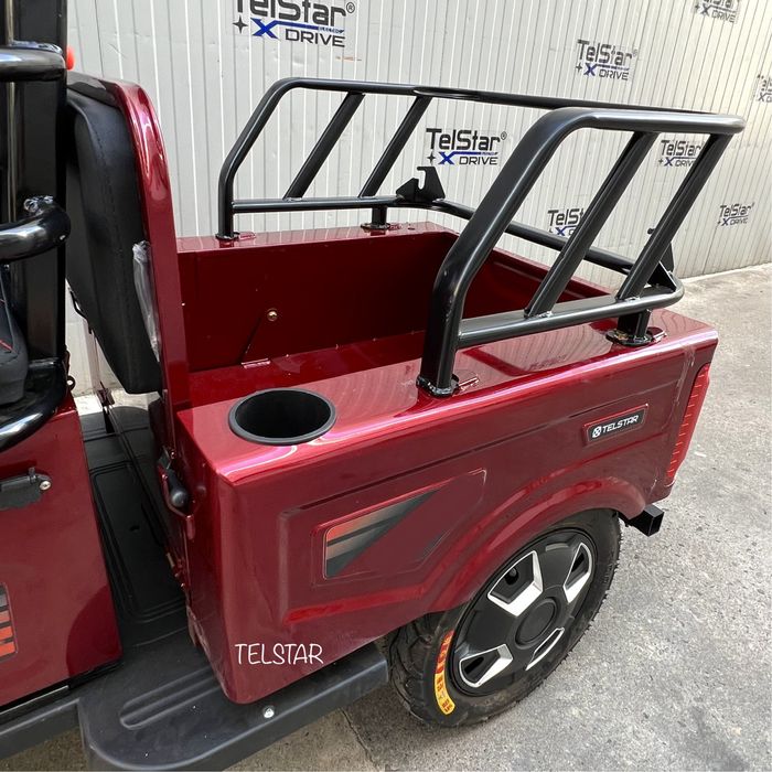 Електрическа триколка двуместна с карго отделение 1500W 2025 TELSTAR