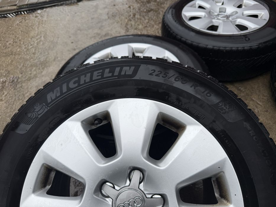 225 60 R16 jante Audi si cauciucuri Michelin